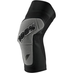 100% Ridecamp Knee Guards Black/Gray Black