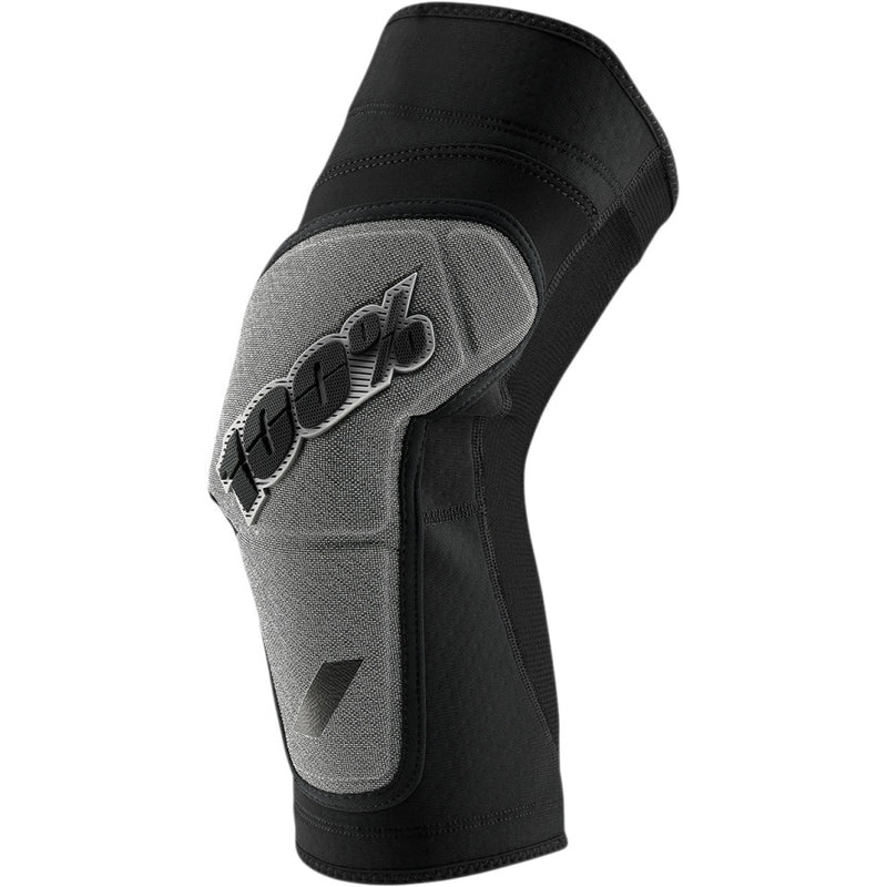100% Ridecamp Knee Guards Black/Gray Black