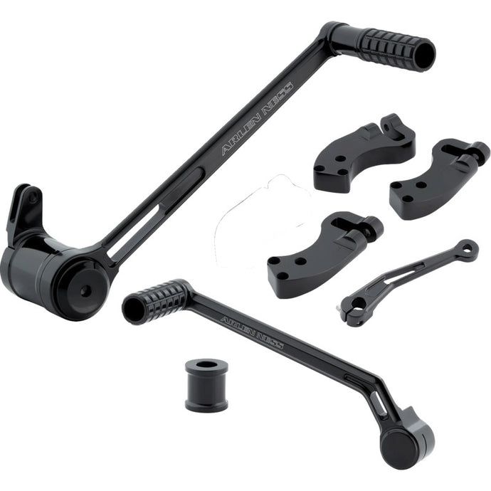 Arlen Ness 410-036 Extended Foot Control Kit - Black