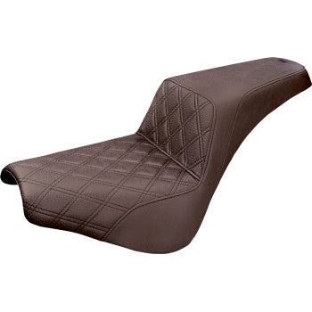 Saddlemen 818-30-172BR Step-Up Front LS Seat - Brown Diamond