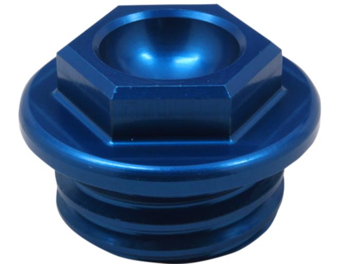 Works Connection 24-030 Oil Filler Plug - Blue