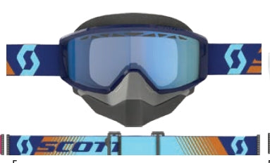 Royal Blue/Orange / Blue Lens