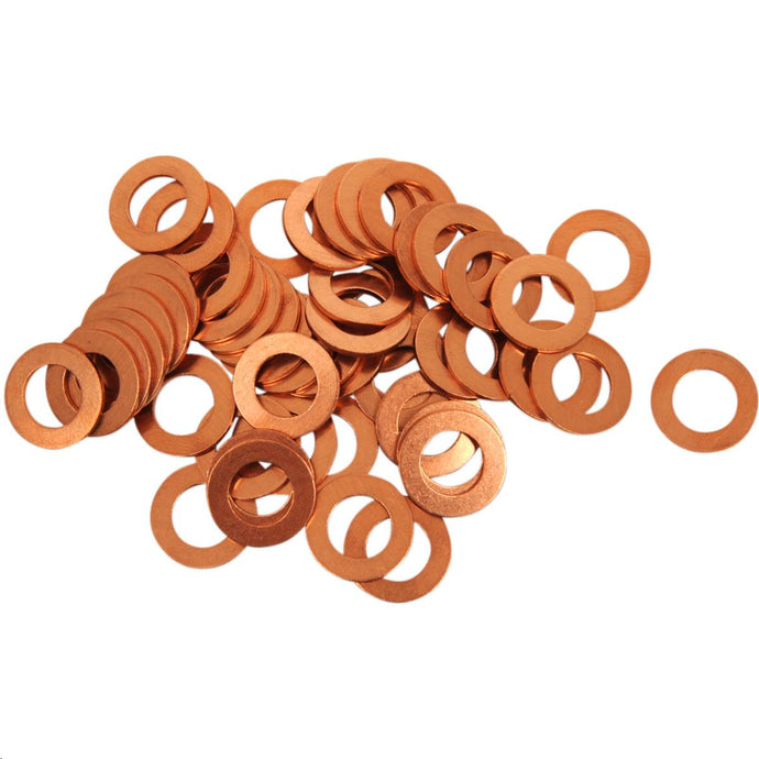 Bolt Mc Hardware CPRM14.22-50 M14 Drain Plug Washers - Copper - 50pk