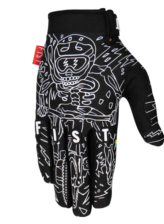 Fist Handwear Sam Hill The G.O.A.T Lil Fists Youth Gloves (Large, Black)