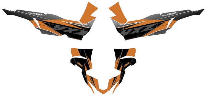 Dcor 20-50-469 Graphic Kit - Orange/Black