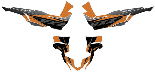 Dcor 20-50-469 Graphic Kit - Orange/Black