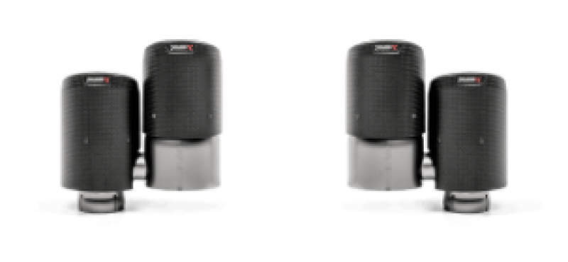 Load image into Gallery viewer, Akrapovic TP-CT/48 AKR Tail Pipe Set - Carbon
