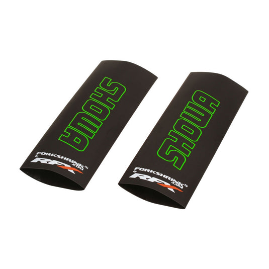 Rfx FXFG 10000 55GN Pro Series Upper Fork Guards - Showa Logo - Green