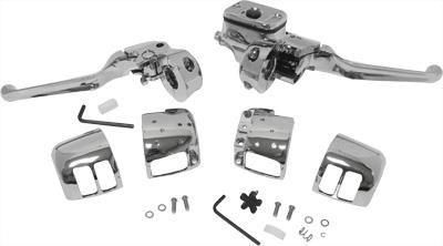 Harddrive 26-095 Handlebar Controls without Switches - 9/16in. - Chrome