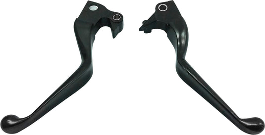 Harddrive 053901 Custom Levers - Smooth - Black