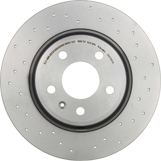 Brembo Oe 08.A759.1X BRE Drilled UV Coated Rotors