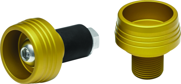 Kuryakyn 3810 KUR Axle Nut Caps D