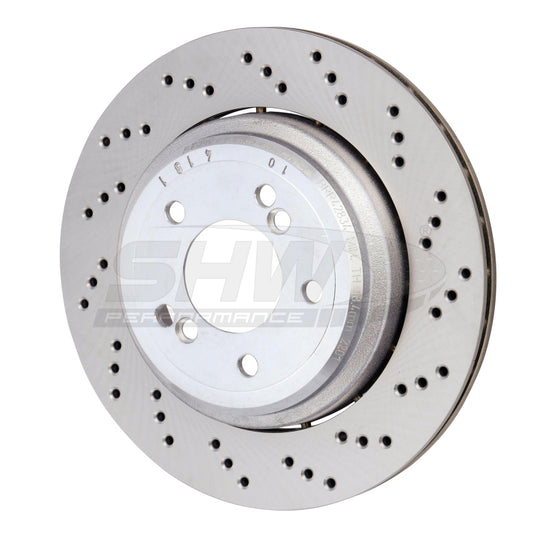 Shw Performance BRR42834 SHW Drilled Lightweight Rotors