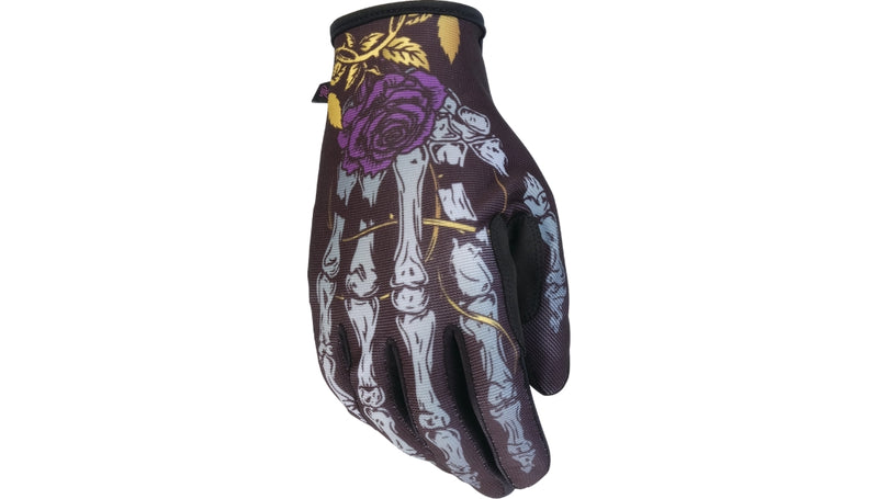 Load image into Gallery viewer, Z1r Reflective Bone Womens Gloves (XX-Large, Black)
