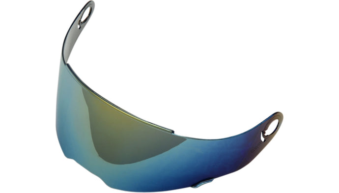 Afx Sun Shield for FX-39DS/DS-2 Helmets - Half Outer - Gold Mirror