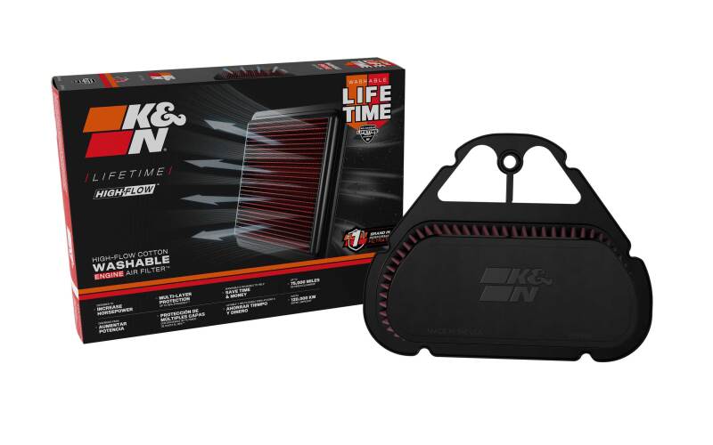 Load image into Gallery viewer, K&amp;N Engineering YA-6001 KN Motorcycle Direct Fit Air Filters
