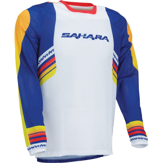 Moose Offroad Sahara Jersey (Medium, Purple/Hi-Vis)