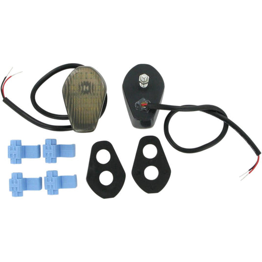 Hotbodies Racing S02GS-SIG-SMK Flush Mount Front Turn Signals - Smoke