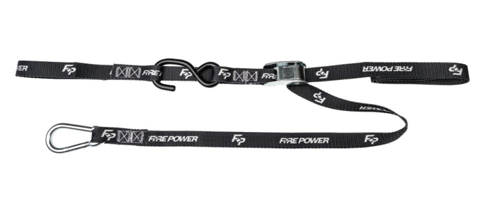 Fire Power 29-13030 1in. Tie-Down with Soft-Tye - Black/pr