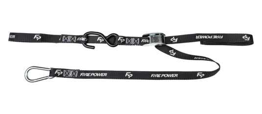 Fire Power 29-13030 1in. Tie-Down with Soft-Tye - Black/pr