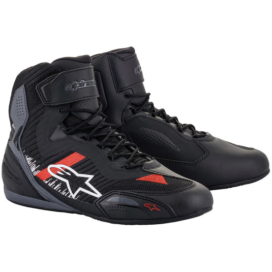 Black/Silver/Bright Red