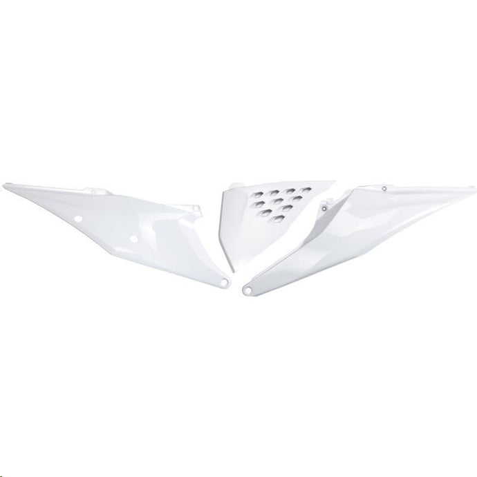 Ufo Plastics KT05004-042 Vented Side Panels - 20 KTM White