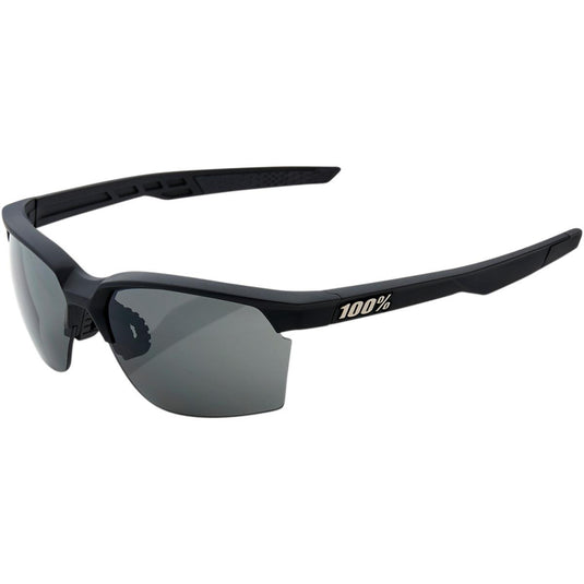 100% Sportcoupe Sunglasses (Black / Smoke Lens)