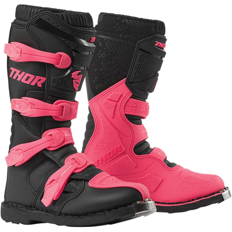 Thor Blitz XP Womens Boots Black/Pink Pink