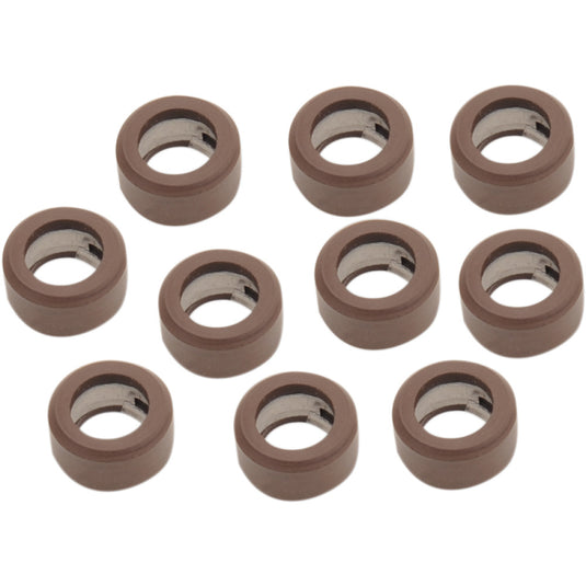 Drag Specialties 0711-0227 Lower Fitting Seals with Ferrule for Oil Filter Line Kit