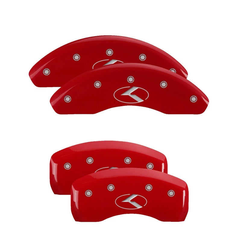 Load image into Gallery viewer, Mgp 21069SCRKRD MGP Caliper Covers 4 Logo

