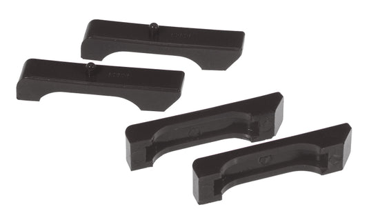 Prothane 7-1711-BL PRO Radiator Insulators - Blk