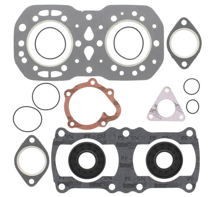 Vertex 711185A Complete Gasket Kit with Oil Seals