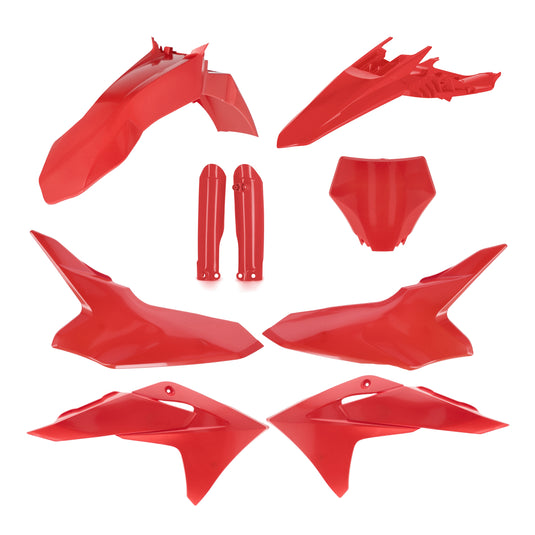 Acerbis 2987088211 Full Plastic Kit - Red