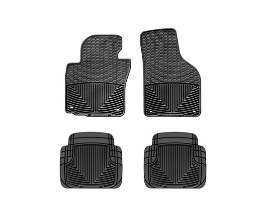 Weathertech W53-W50 WT Rubber Mats - Rear - Blk