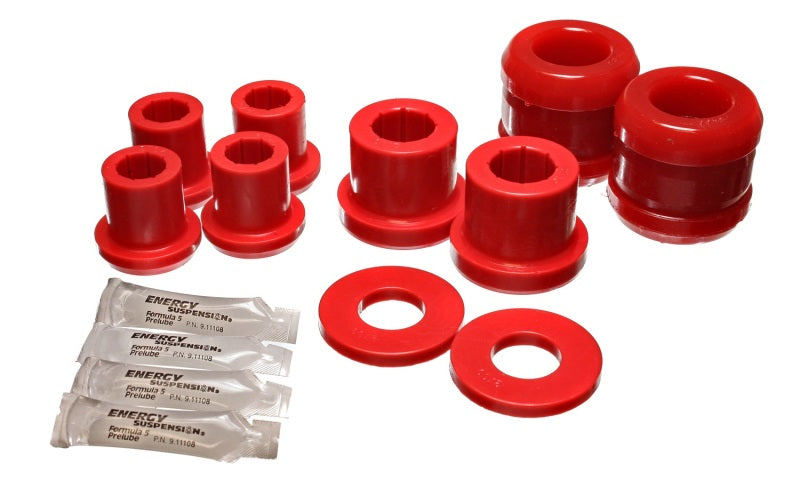 Load image into Gallery viewer, Energy Suspension 11.3107R ES Cntrl Arm Bushings - Red
