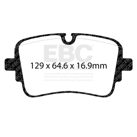 Ebc DP42456R EBC Yellowstuff Brake Pad Sets