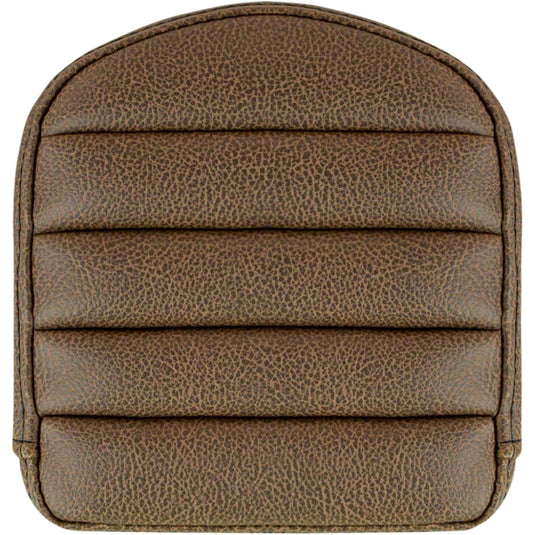 Saddlemen 040846BR Gravestone Sissy Bar Pad for Step-Up RS Seats - Brown - 6.5in. x 6.5in.