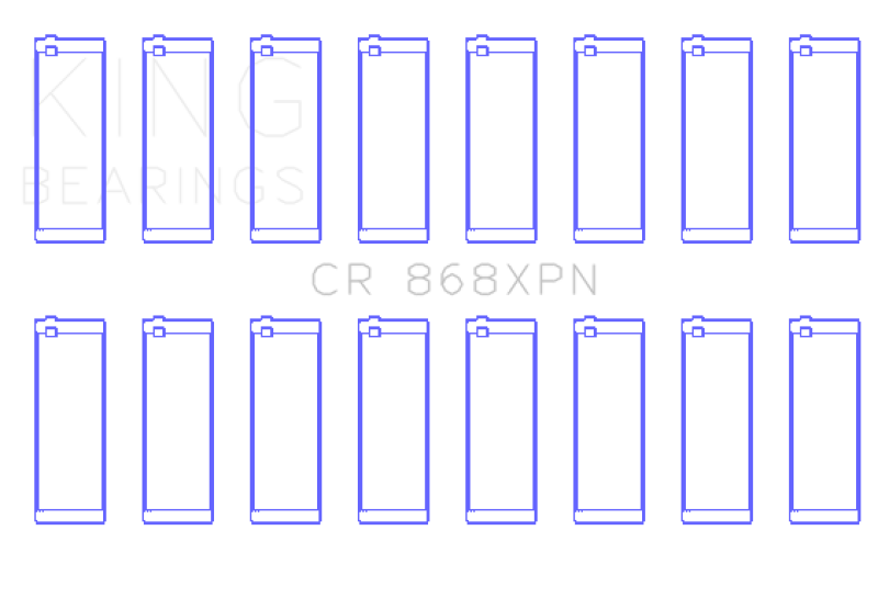 Load image into Gallery viewer, King Engine Bearings CR868XPN0.25 KING Performance Rod Bearings
