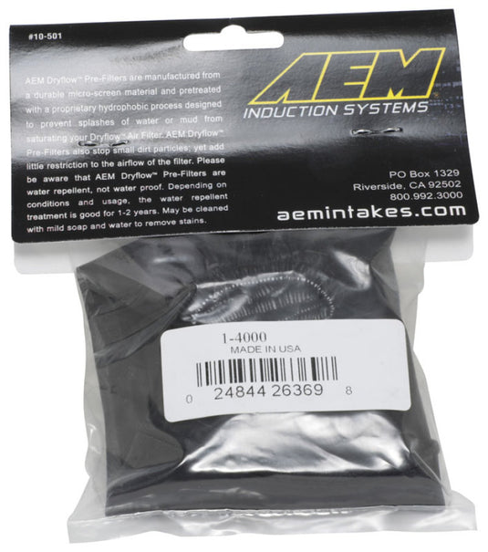Aem Induction 1-4000 AEM IND Air Filter Pre-Filters
