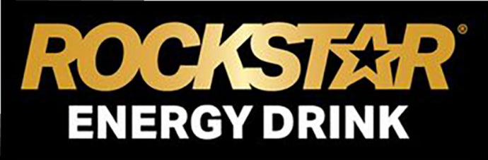 Factory Effex 28-90002 Logo Decals - ROCKSTAR - 5 pack