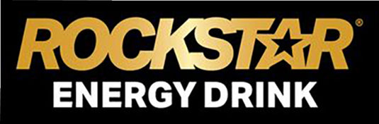 Factory Effex 28-90002 Logo Decals - ROCKSTAR - 5 pack