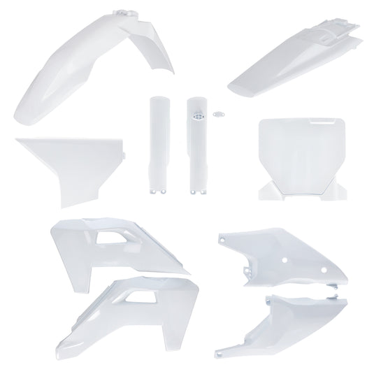 Acerbis 2986846811 Full Plastic Kit - White