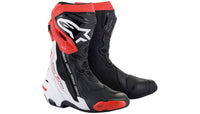 Alpinestars Supertech R Boots Black/White/Red Black