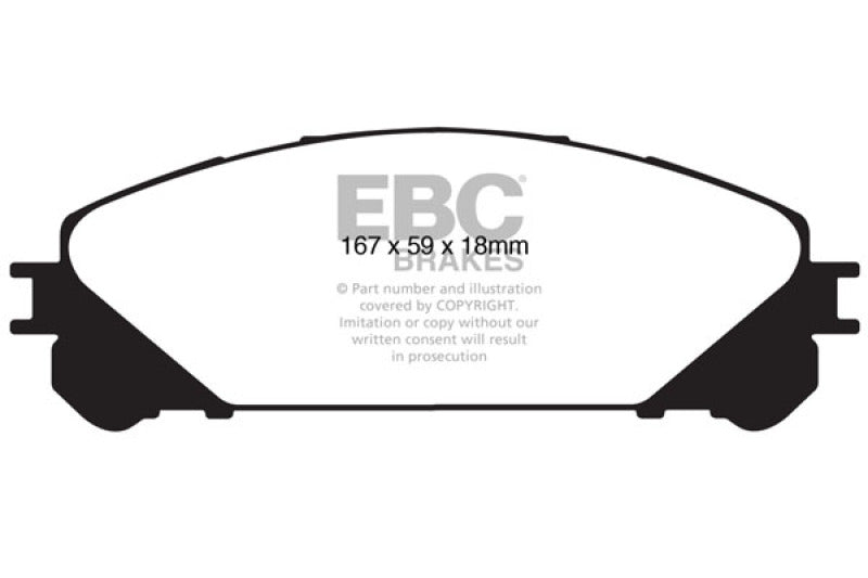 Load image into Gallery viewer, Ebc ED91837 EBC Extra Duty Brake Pad Sets
