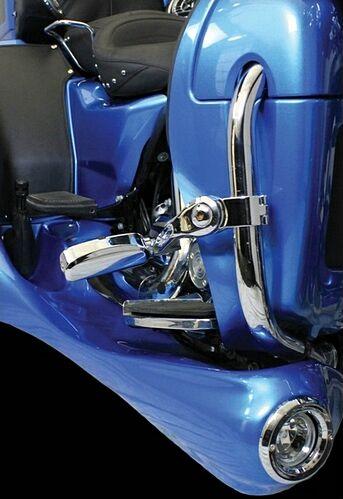 Motor Trike MTEL-0153 Chrome Accent Rings for Trax Fog Lights