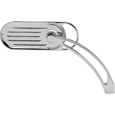 Arlen Ness 13-040 Die-Cast Slingshot Mirror - Grooved