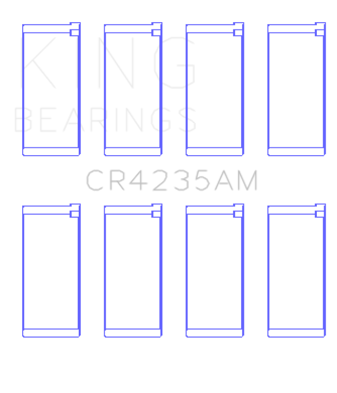 Load image into Gallery viewer, King Engine Bearings CR4235AM KING Connecting Rod Bearings
