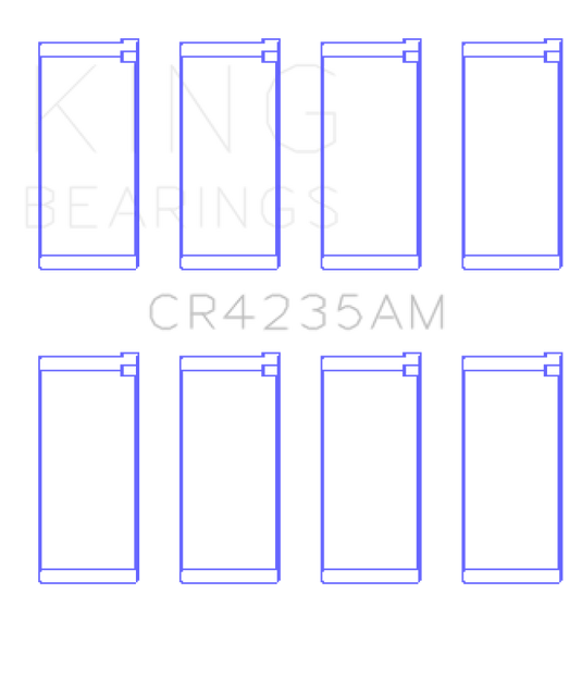 King Engine Bearings CR4235AM KING Connecting Rod Bearings