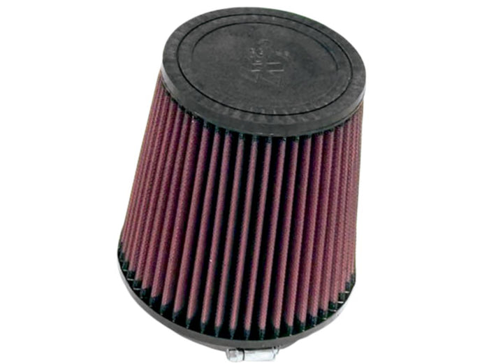 K&N Engineering RU-4740 Universal Round Tapered Air Filter - Rubber End Cap