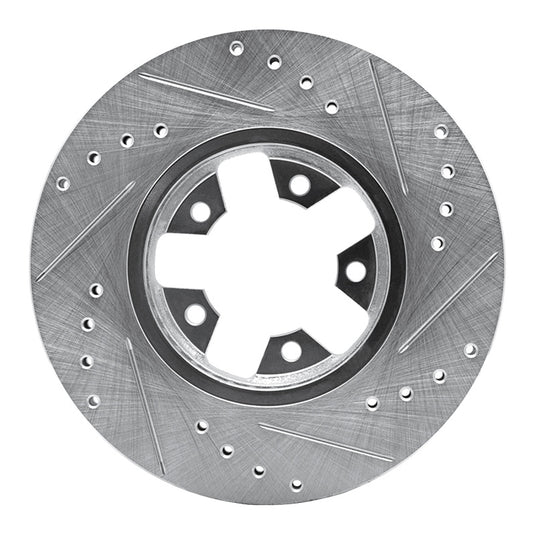 R1 Concepts 631-67017L RNC Brake Rotor - Drill & Slot